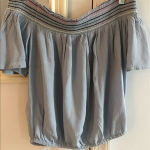 off the shoulder top